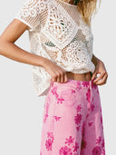 26SWDD07 Denim Trouser – Candy Pink