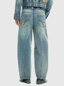26SWDD36 Denim Trouser – Denim Medium Wash