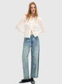 26SWDD36 Denim Trouser – Denim Medium Wash