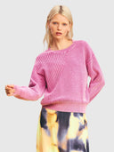 26SWJF41 Pullover – Fuchsia Purple