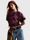 26SWTK26 T-Shirt – Fuchsia Magico