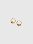 Vein Earring – Gold