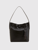 Morgan Shoulder Bag 35 – Chocolate Croc Embossed Leather