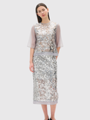 Davina Skirt - Silver