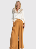 Bijou Pant - Caramel Crepe