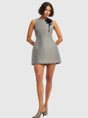 Ali Mini Dress - Steel