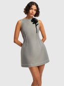 Ali Mini Dress - Steel