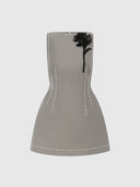 Ali Mini Dress - Steel