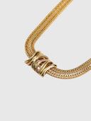 Entwine Knot Necklace – Gold
