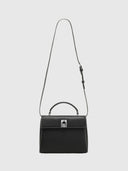 Marie 22 Handbag – Black/Silver Hardware