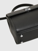 Marie 22 Handbag – Black/Silver Hardware