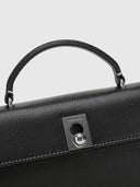 Marie 22 Handbag – Black/Silver Hardware