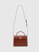 Marie 22 Handbag – Brown/Gold Hardware