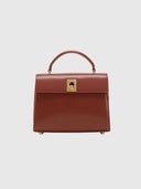 Marie 22 Handbag – Brown/Gold Hardware