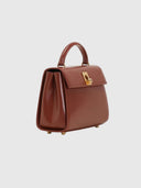 Marie 22 Handbag – Brown/Gold Hardware
