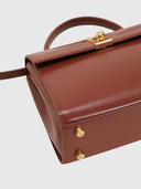 Marie 22 Handbag – Brown/Gold Hardware