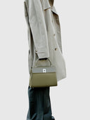 Marie 28 Bag – Olive Green/Silver Hardware
