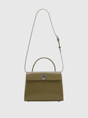 Marie 28 Bag – Olive Green/Silver Hardware