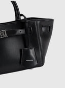 Morgan Mini Morgan Shopper Tote – Black