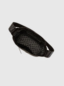 Morgan Shoulder Bag 35 – Chocolate Croc Embossed Leather