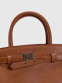 Small Morgan Tote – Caramel