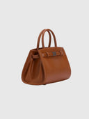 Small Morgan Tote – Caramel