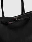 Morgan XL Shopper Bag – Black Leather