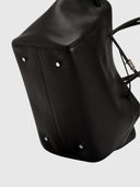 Morgan XL Shopper Bag – Black Leather