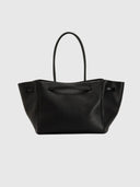 Morgan XL Shopper Bag – Black Leather