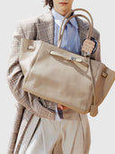 Morgan XL Shopper Bag – Dove Grey