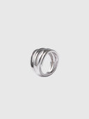 Vein Ring – White Gold