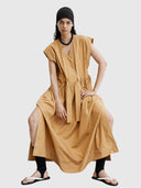 Arden Dress - Ginger Cotton Tencel