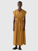 Arden Dress - Ginger Cotton Tencel