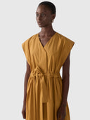 Arden Dress - Ginger Cotton Tencel