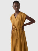 Arden Dress - Ginger Cotton Tencel