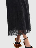 Cleo Skirt - Nero Lace
