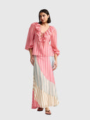 Filly Blouse - Sorbet Stripe