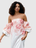 Jacqueline Dress - Peony Antique
