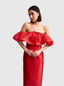 Primrose Dress - Ruby