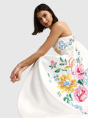 Delphine Gown - Antique Bouquet