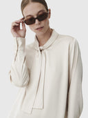 Audrey Blouse - Semi Rich Porcelain