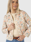 Bonnie Jacket - Blue Print