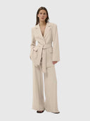 Briez Slit Pants - Haze