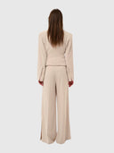 Briez Slit Pants - Haze