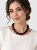 Classic Necklace – Medium Black Onyx