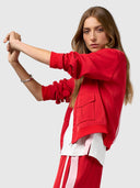 Contour Jacket - Poppy/Blush