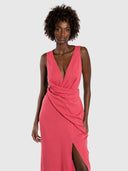 Dada Maxi Dress - Ruby