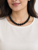 Delicate Necklace – Petite Black Onyx