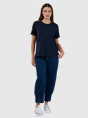 Duality Tee - Navy/Citron