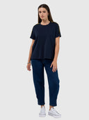 Duality Tee - Navy/Citron